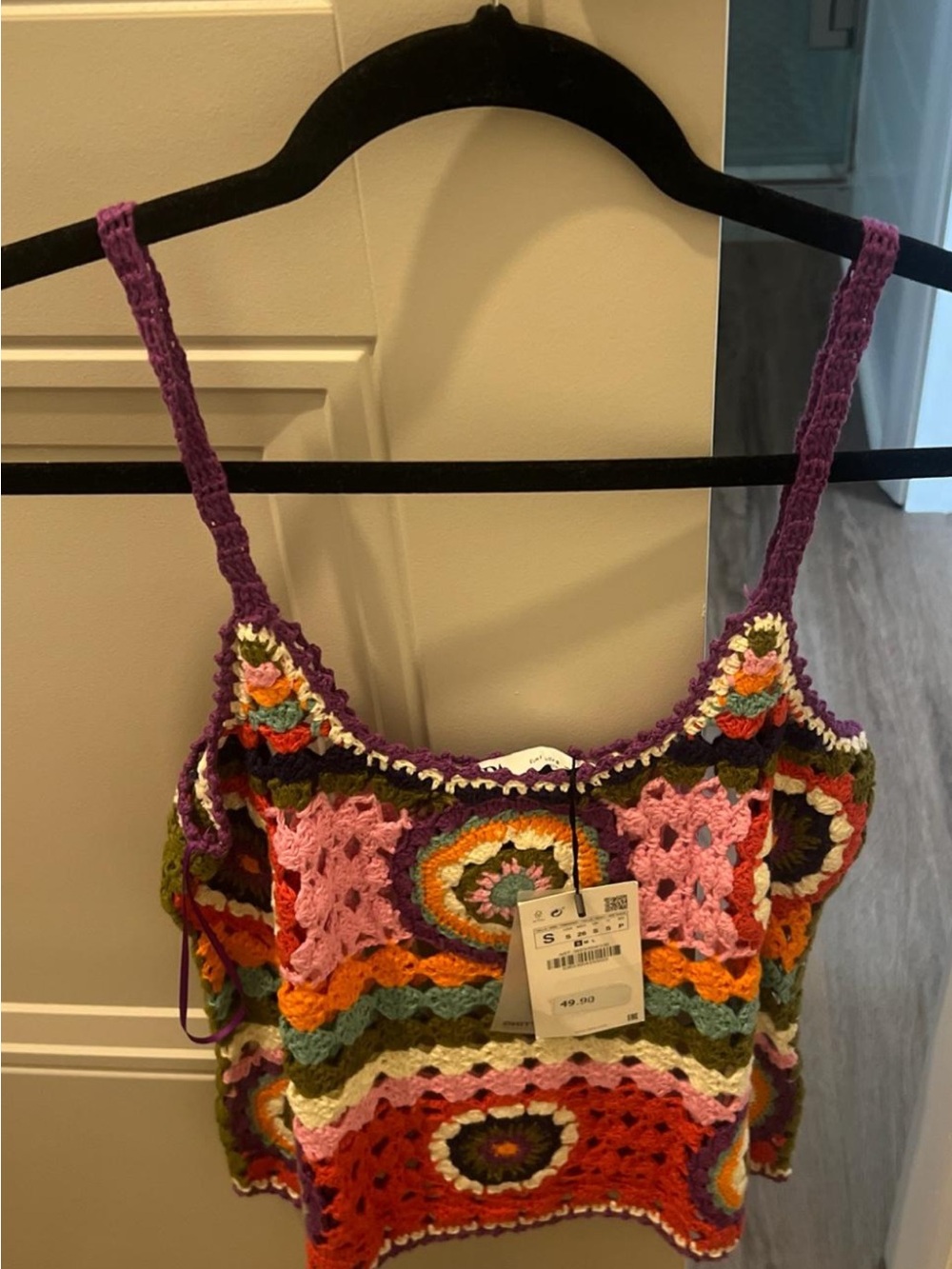 Zara Crochet Blouse